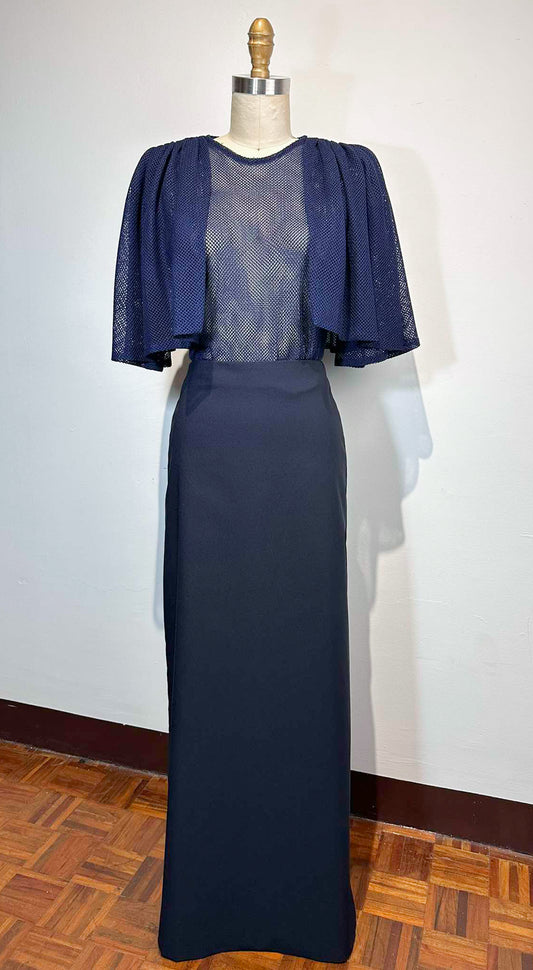 Back Zip Straight Cut Skirt