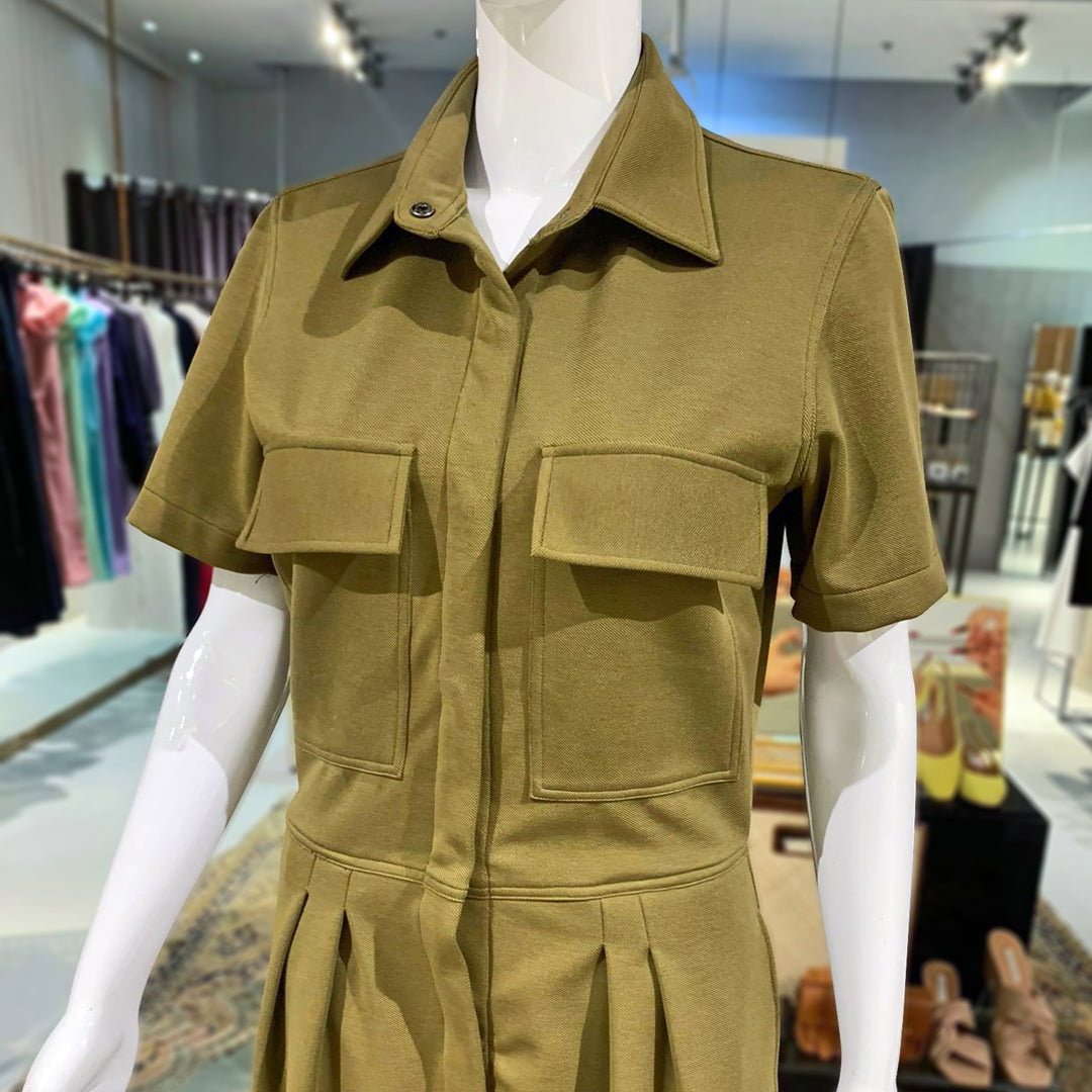 Una Ricci Short Sleeve Jumpsuit