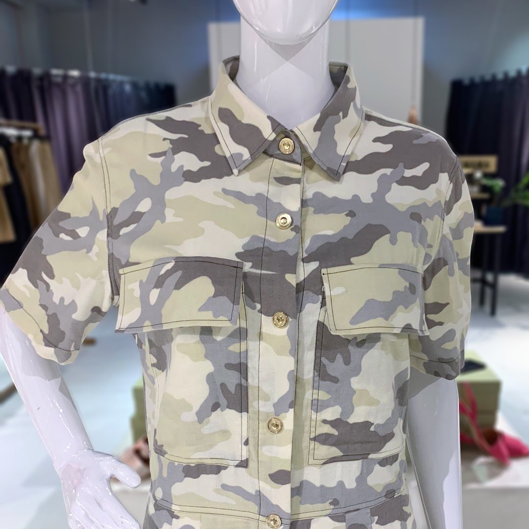 Una Ricci Short Sleeve Jumpsuit