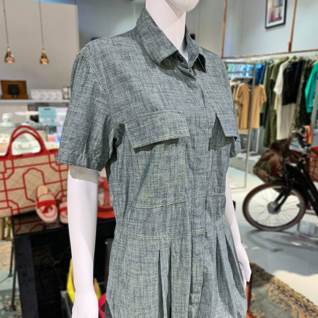 Una Ricci Short Sleeve Jumpsuit