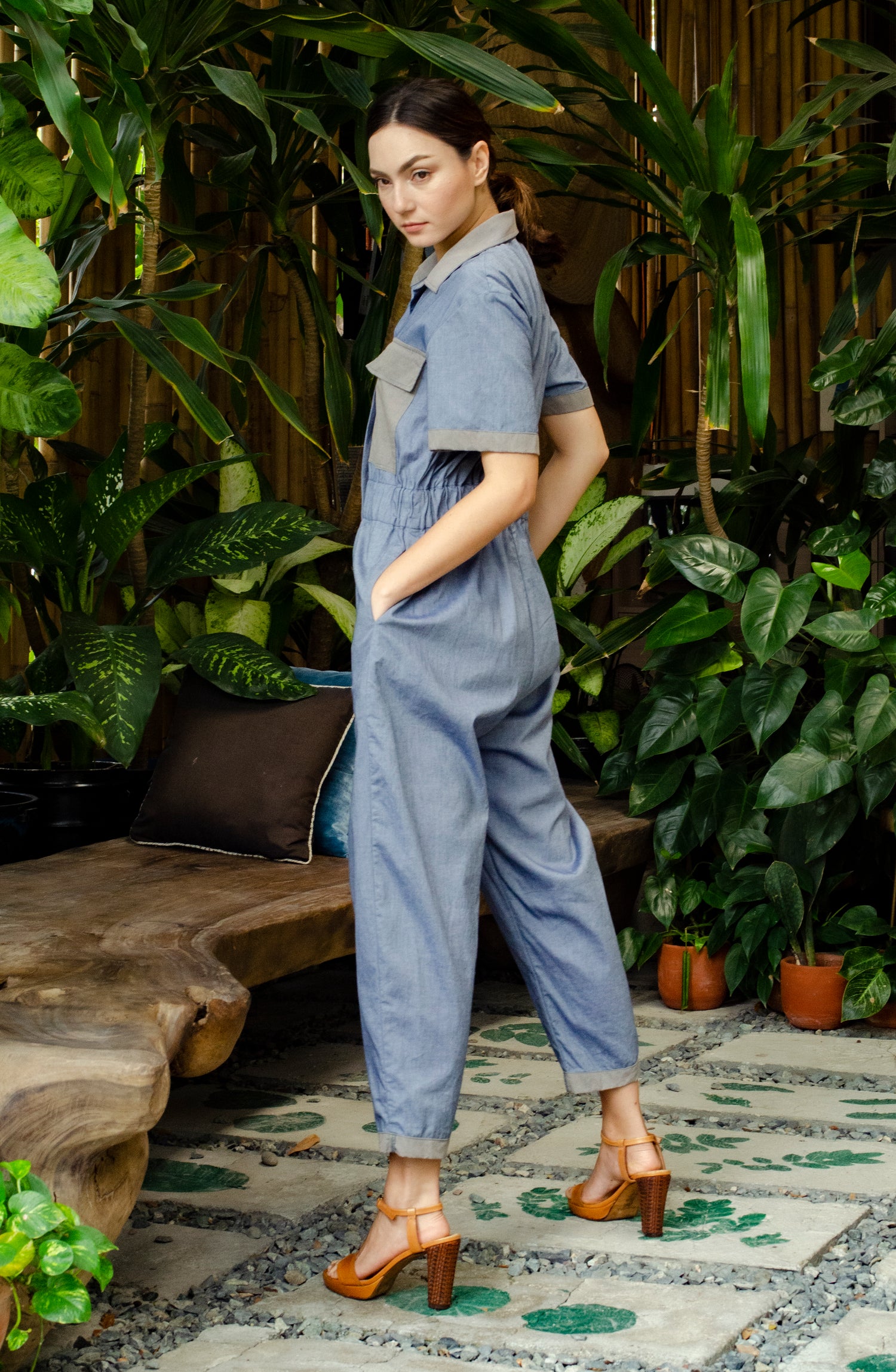 Oversized Short Sleeve Baggy Jumpsuits