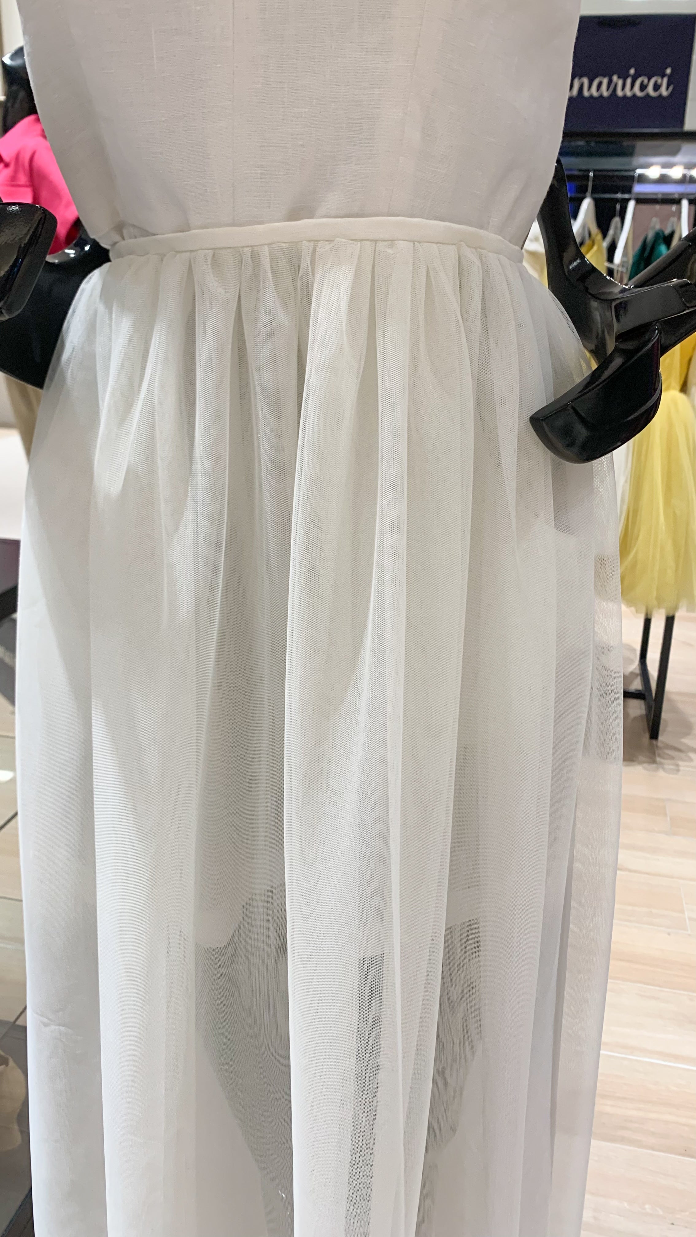 Overlay Skirt - Yellow Tulle