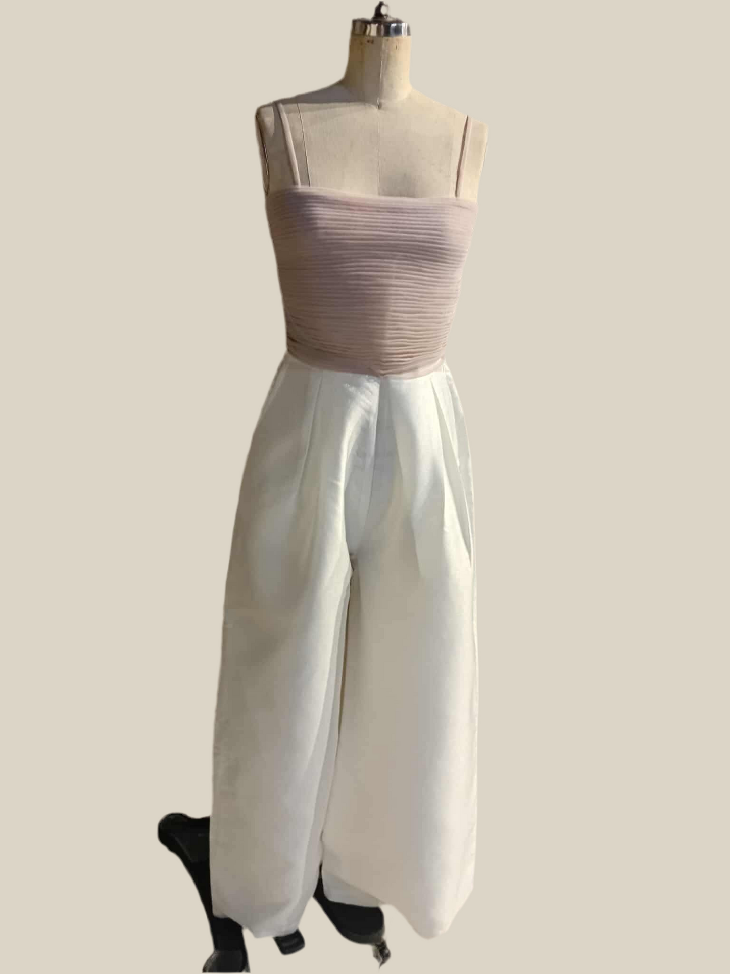 Darabe Wide Hem Jumpsuit - Black Gazar