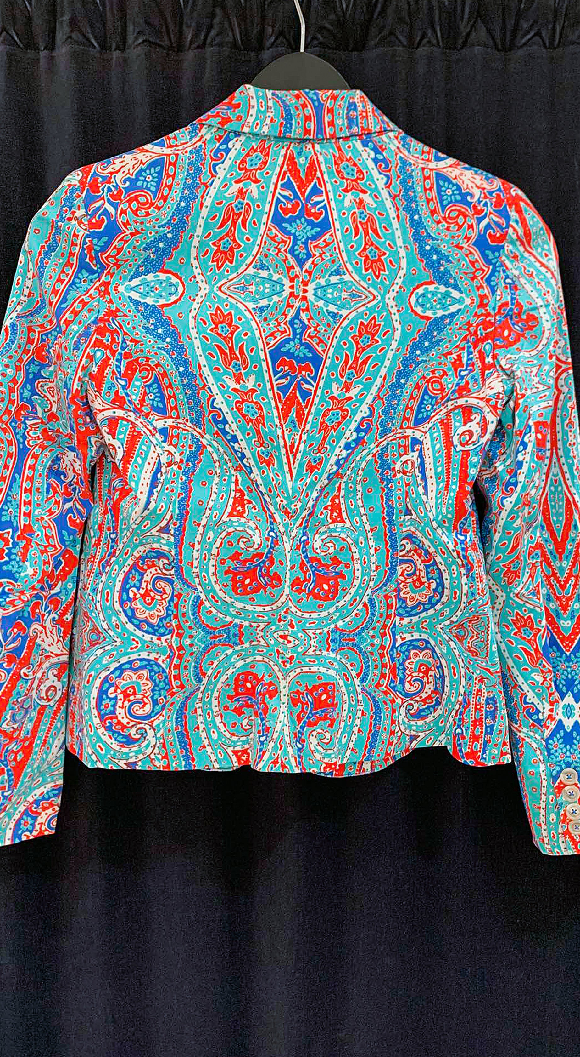 Multi-Brand — Jones New York Printed Blazer