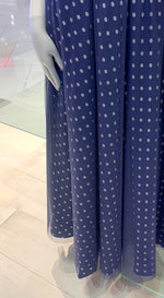 Load image into Gallery viewer, Retro Skirt - Blue Based Polka Dot
