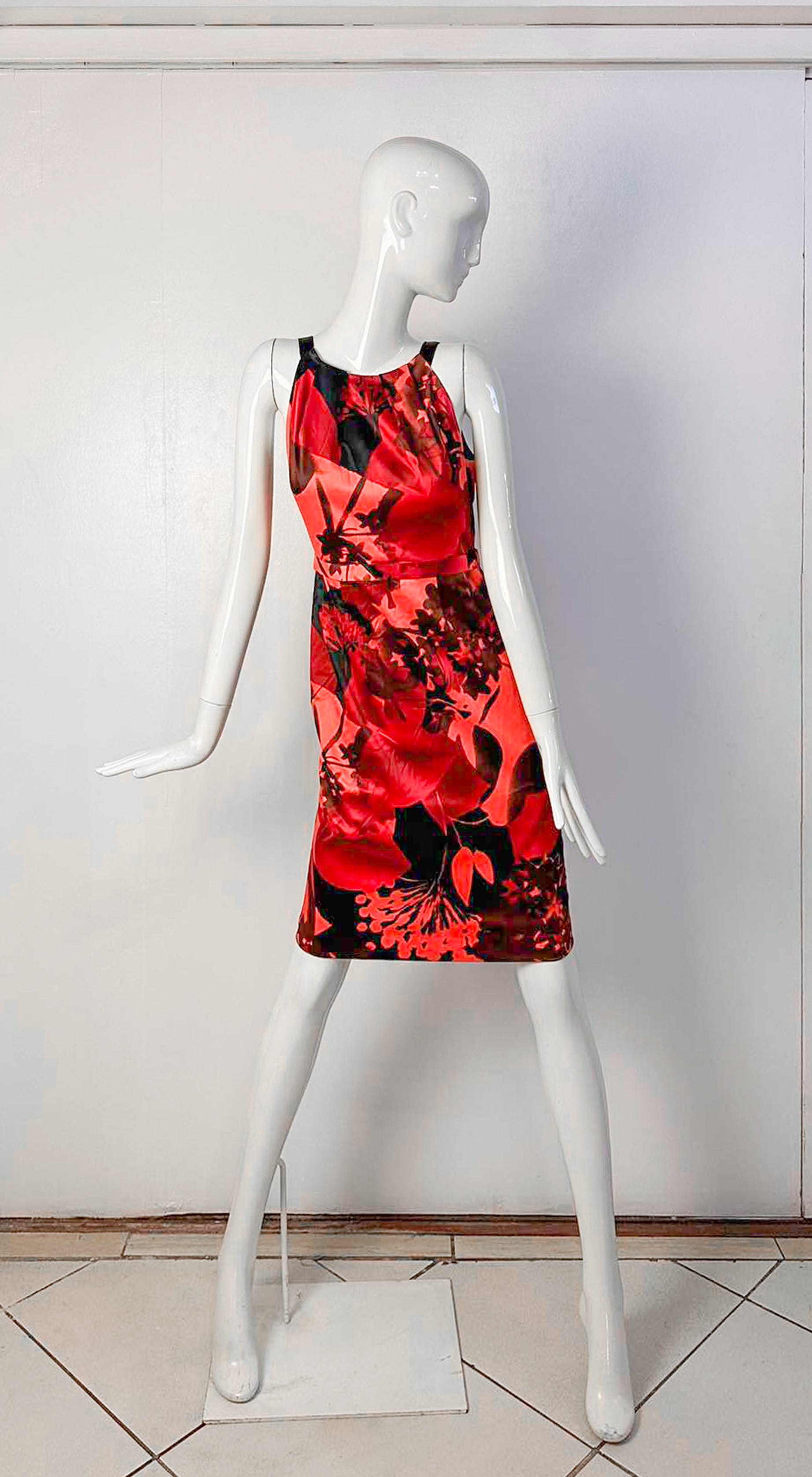 Multi-Brand — Tahari Printed Dress