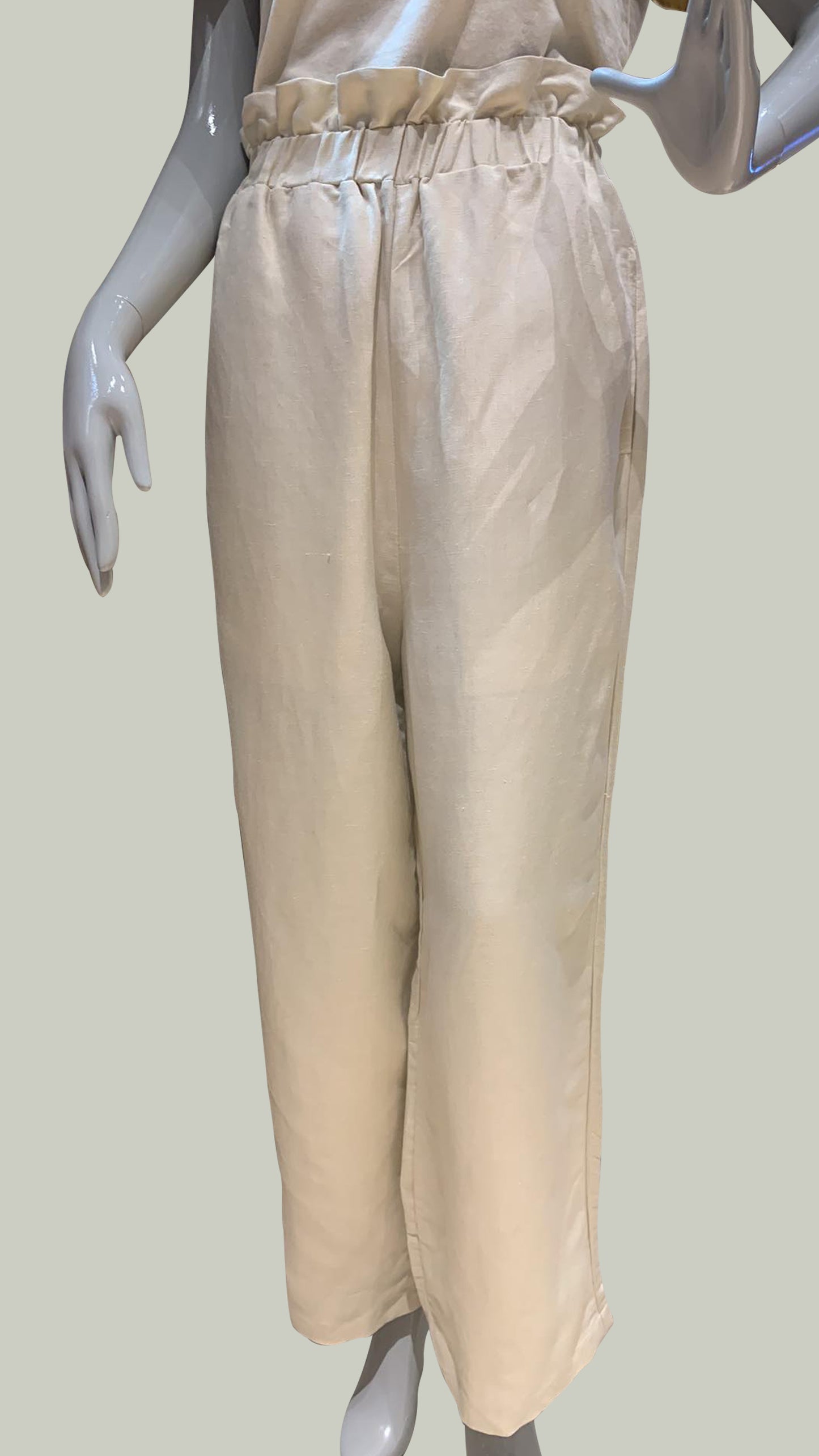 Gathered Waist Square Pants