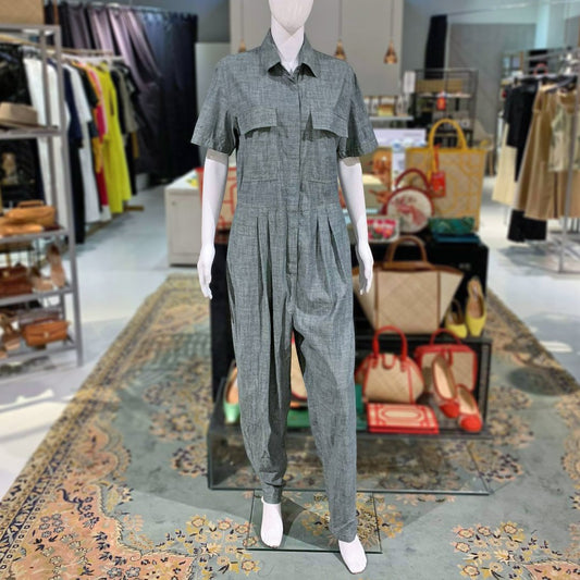 Una Ricci Short Sleeve Jumpsuit