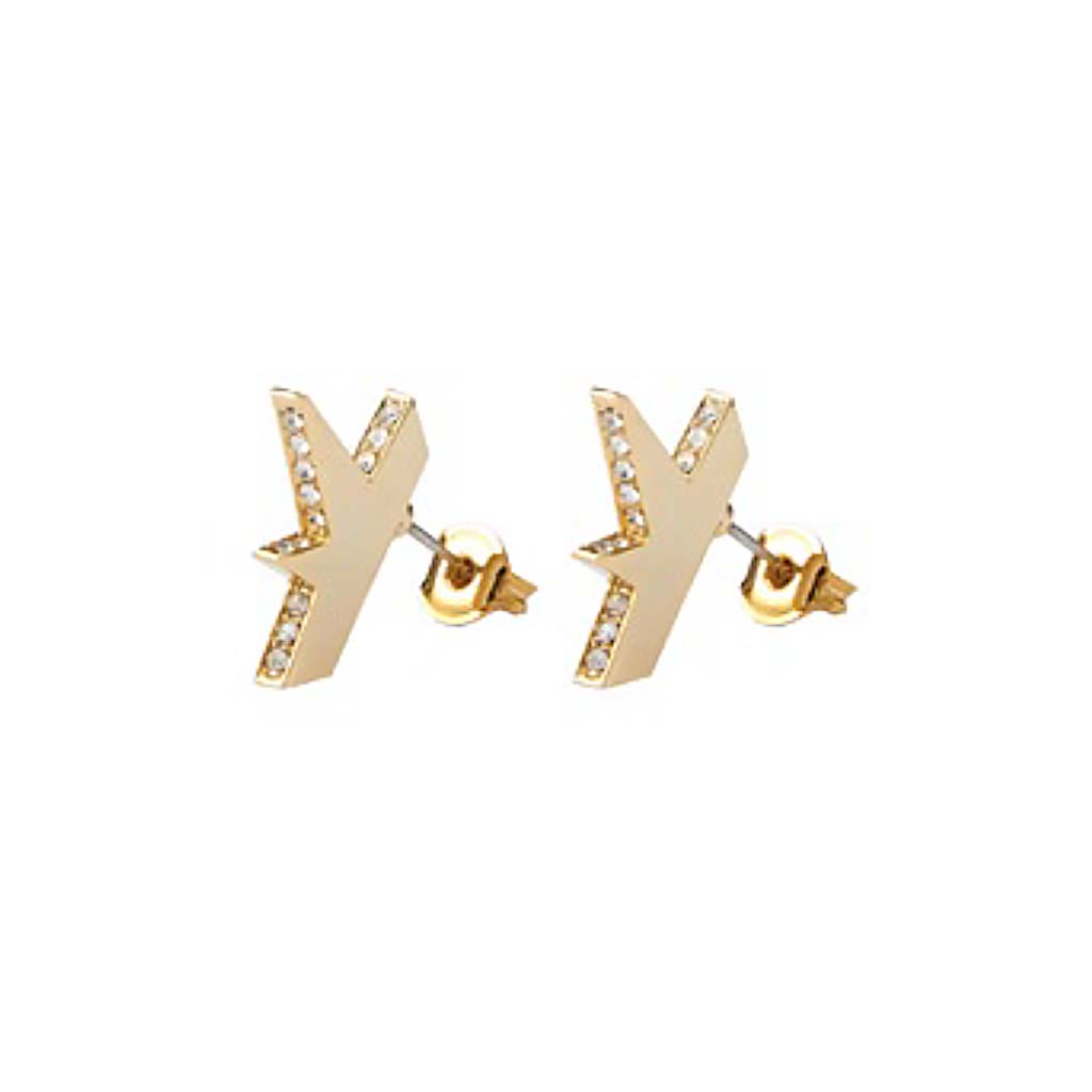 Federica Tosi Mini Cross Earrings