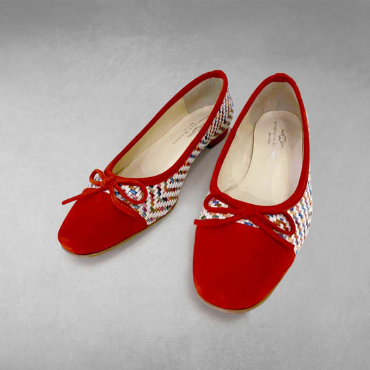 Brenda Zaro Lorena Woven Flats